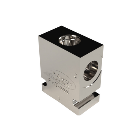 ALUMINIUM HOUSING TO SUIT SUN HYDRAULICS CAVITY T-162A WITH 3/8" BSP PORTS