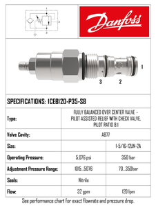 1CEB120P35S8 120LPM 8:1