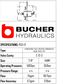 PCEI-12-N-F-0-100  PRESSURE COMPENSATOR ELEMENT IN LINE VALVE - 12