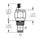 PCFC-10-N-F-0-00  PRESSURE COMPENSATED FLOW CONTROL VALVE - 10