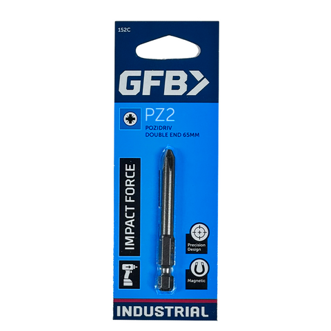 GFB Power Impact Bit Pozidriv PZ2 x 65mm