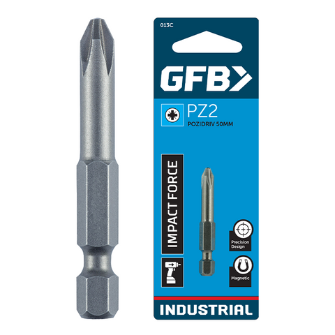 GFB Power Impact Bit Pozidriv PZ2 x 50mm