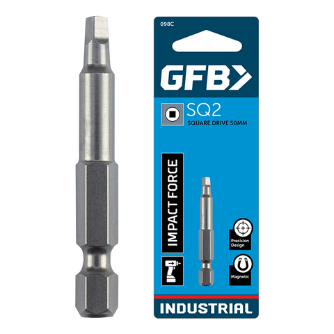 GFB Power Impact Bit SQ2 x 50mm