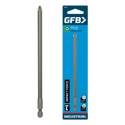 GFB Power Impact Bit Phillips PH2 x 150m