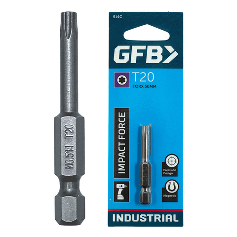 GFB Power Impact Bit Torx T20 x 50mm
