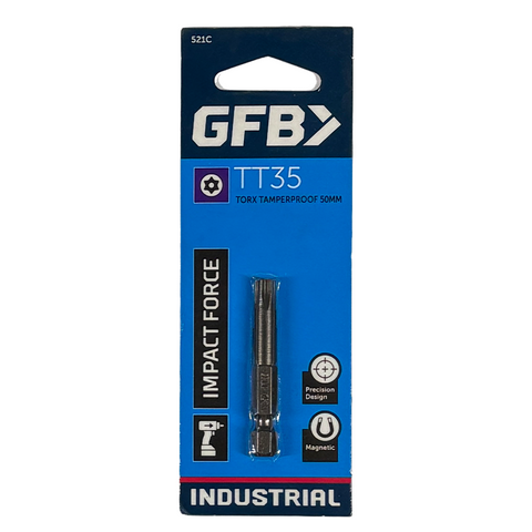 GFB Power Impact Bit Tamper Torx TT35 x 50mm