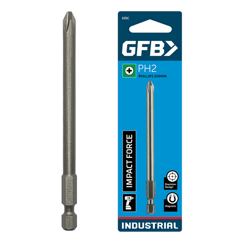 GFB Power Impact Bit Phillips PH2 x 100mm