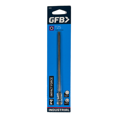 GFB Power Impact Bit Torx T25 x 150mm