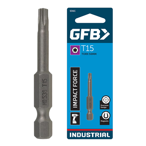 GFB Power Impact Bit Torx T15 x 50mm