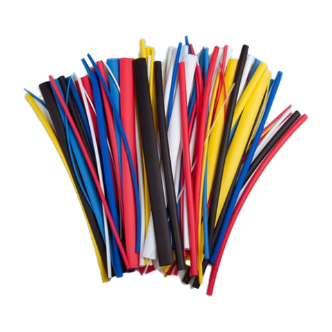 Raptor Heat Shrink Assorted Gauge & Colours 200mm Tubes (Pk/80)