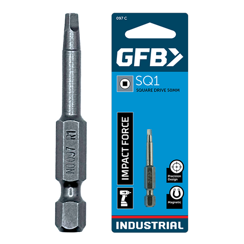 GFB Power Impact Bit SQ1 x 50mm
