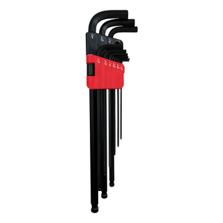 GFB Imperial Hex Key 9Pce Set - Ball Point Extra Long