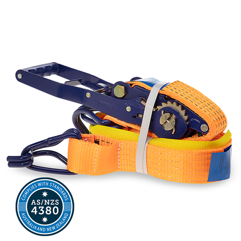GFB Ratchet Tie Down Strap Reverse Action HD 50mm x 9m LC 2500kg