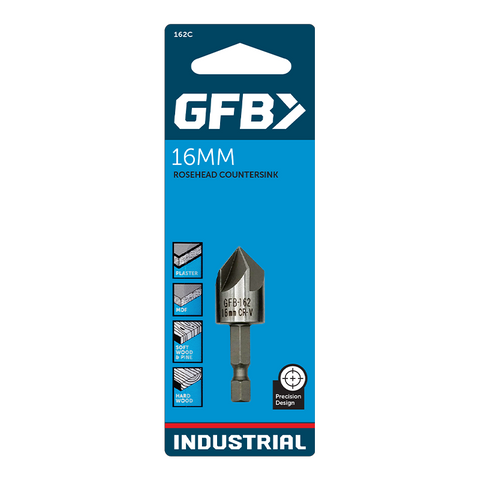 GFB Rosehead Countersink 16 x 45mm