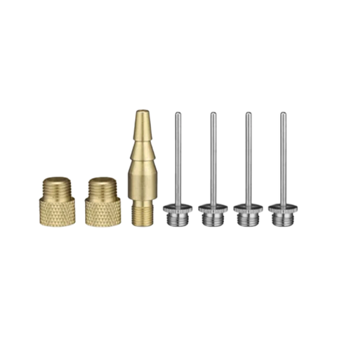 EMAX Inflator Kit 7Pce (Sports Ball Needles & Adapt.)