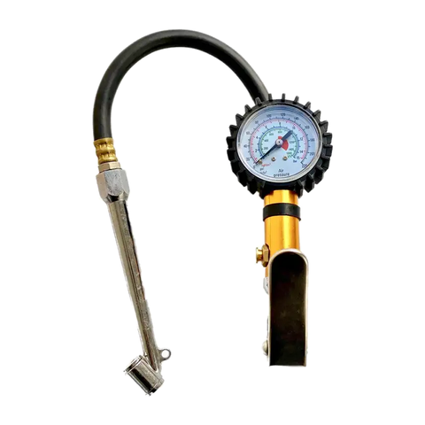 EMAX Tyre Inflator Dual Chuck with Guage (ESGO1B)