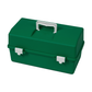Fischer Medium First Aid Box 2 Tray Cantilever (Green)