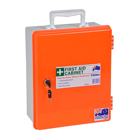 Fischer Small First Aid Cabinet Lockable