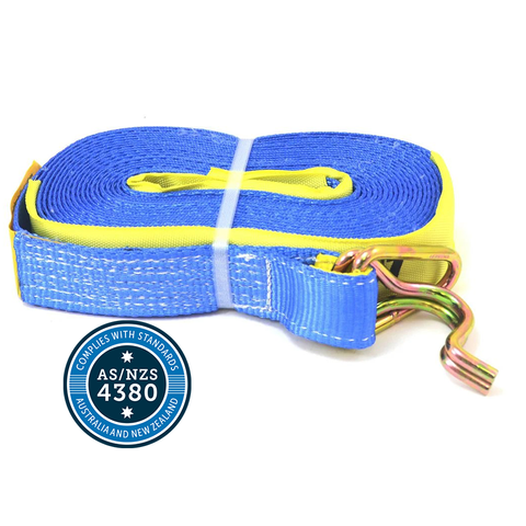 GFB Replacement Strap (Suit GFB/TD-50) 50mm x 11m LC 2500kg W/Hook & Keeper