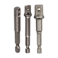 GFB Power Socket Adaptor 3Pce Set 1/4", 3/8" & 1/2"