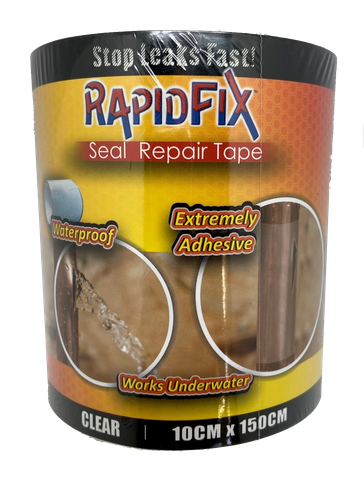 RapidFix Seal Repair Tape Clear 10cm x 150cm