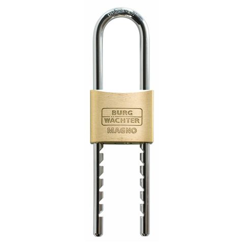 BURG 'Magno FLEX' 50mm PADLOCK with ADJUSTABLE SHACKLE CARDED (KD)