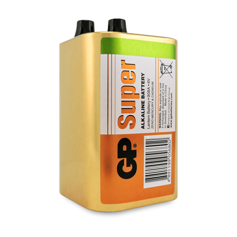 GP 6V Super Alkaline Lantern Battery