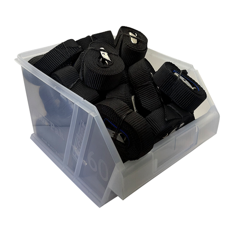 GFB Lashing Strap Counter Display 40 x (25mm x 2m) LC 200kg + 1 x(1H-063CL)