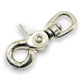 HENSSGEN Round Eye SNAP HOOK - Scissor Lever Action 13mm