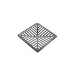 GRATE ALUM SQUARE 250MM X 250MM (10")