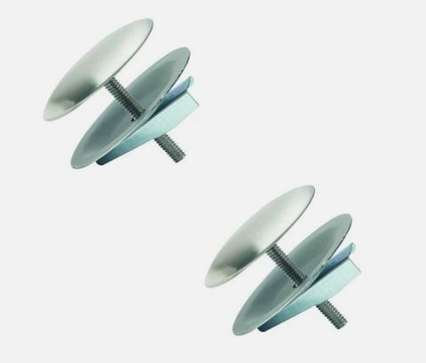 BASIN BUTTONS STAINLESS ( PACK 10)