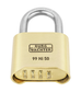 BURG 'Commercial' 50mm COMBI. PADLOCK - 4 Digit - CARDED