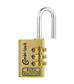 BURG 'Combi-Lock' 30mm COMBI. PADLOCK - 3 Digit - CARDED