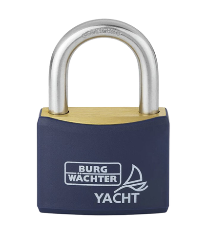 BURG 'Yacht' 50mm PADLOCK - CARDED (KD)
