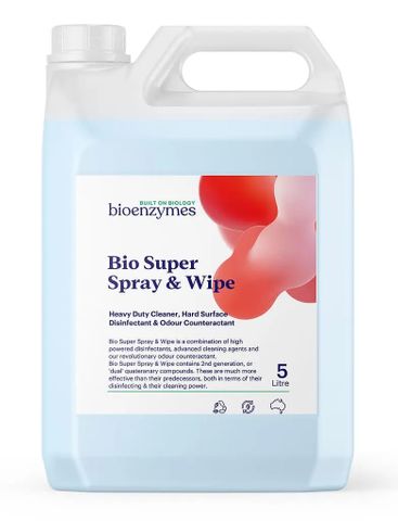 BioEnzymes Super Spray &  Wipe 5lt