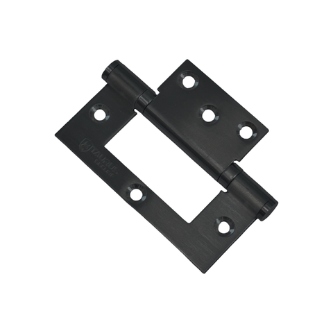 Taurus Stainless Steel Fast Fix Hinge 100x70x2.5mm (T) - MATTE BLACK