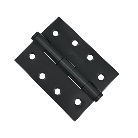 Taurus Stainless Steel Butt Hinge 100x75x2.5mm Fixed Pin - MATTE BLACK