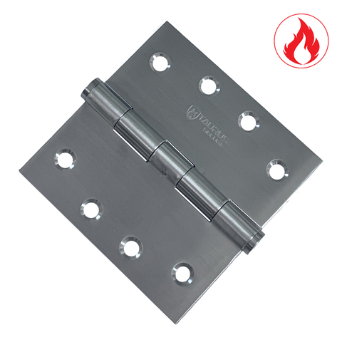Taurus Stainless Steel Butt Hinge 100x100x2.5mm Fixed Pin - STAINLESS STEEL