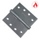 Taurus Stainless Steel Butt Hinge 100x100x2.5mm Fixed Pin