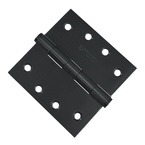 Taurus Stainless Steel Butt Hinge 100x100x2.5mm Fixed Pin  - MATTE BLACK