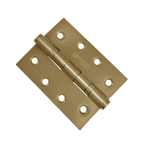 Taurus Stainless Steel 2BB Butt Hinge 100x75x3mm - SATIN BRASS