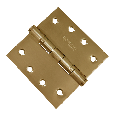 Taurus Stainless Steel 2BB Butt Hinge 100x100x3mm - SATIN BRASS