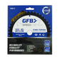 GFB 165mm x 40T Fine Finish Circular Saw Blade, 20mm Bore & Bushing