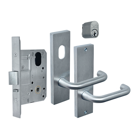 Morgan ML6000 Classroom Mortice Lock KIT1 - Lock, Furniture & Cylinder (KD)
