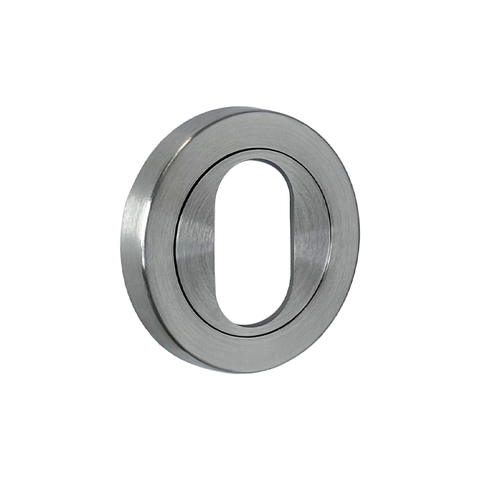 Morgan 50mm Round Rose Oval Cylinder Escutcheon SCP