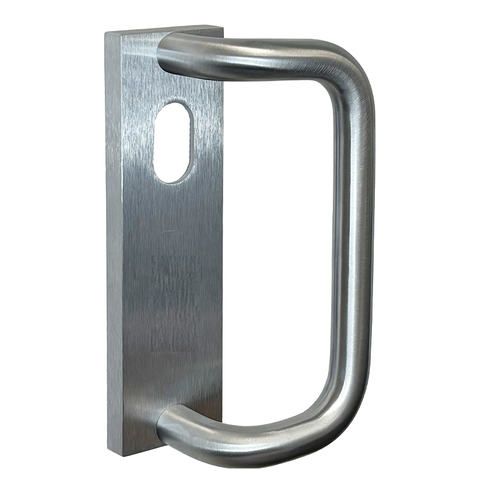 Morgan RPF Wide - Concealed Fix Plate with Cyl Hole & Offset D Pull SCP