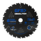 GFB 165mm x 24T Demolition Circular Saw Blade, 20mm Bore & Bushings
