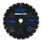 GFB 184mm x 24T Demolition Circular Saw Blade, 20mm Bore & Bushings