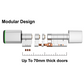 Taurus Smart Lock Modular Euro Cylinder - Black