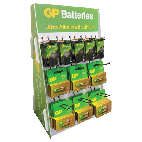 Powercell 110 pce Corflute Display Stand - Including Stock